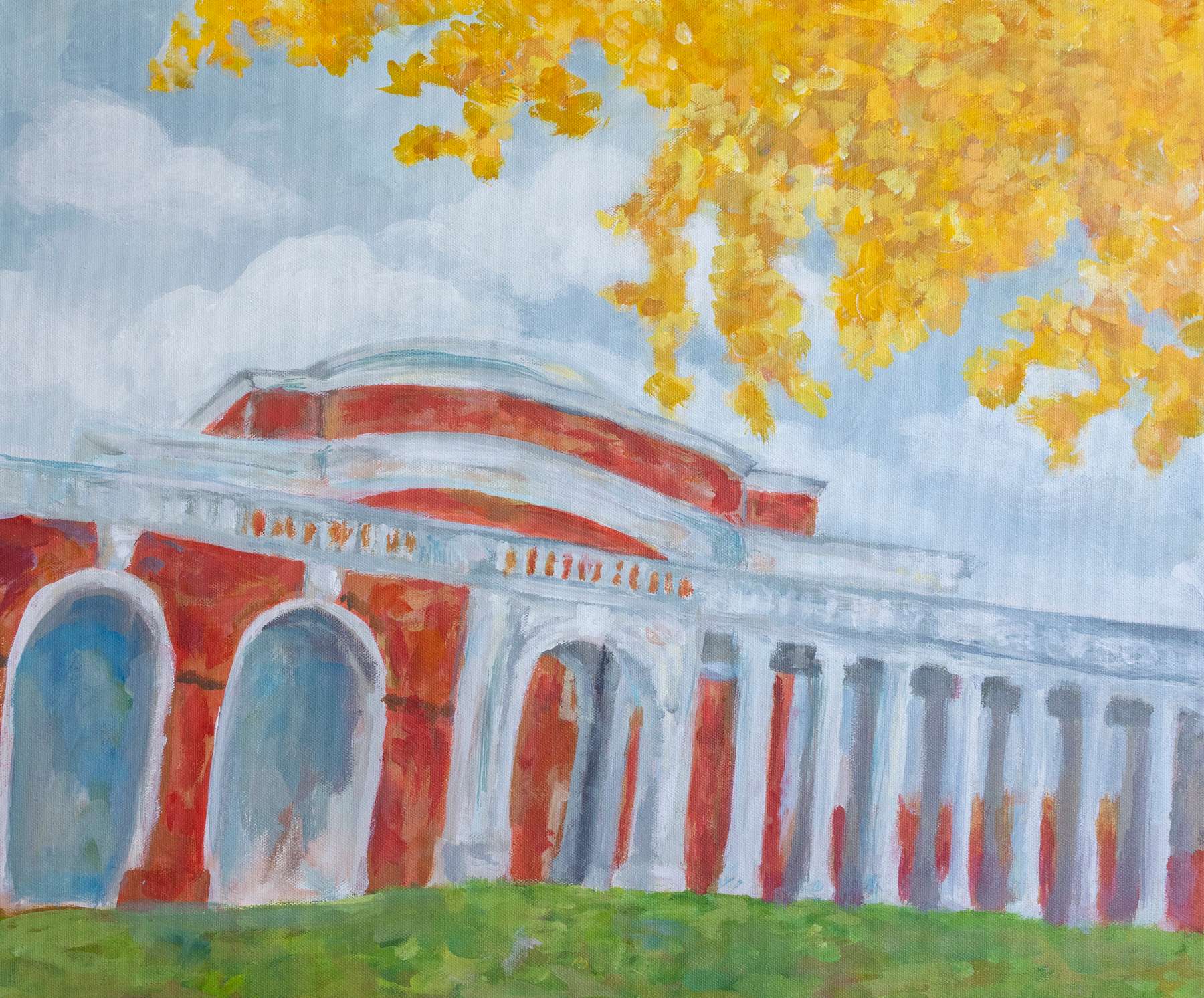 Rotunda with Pratt Gingko